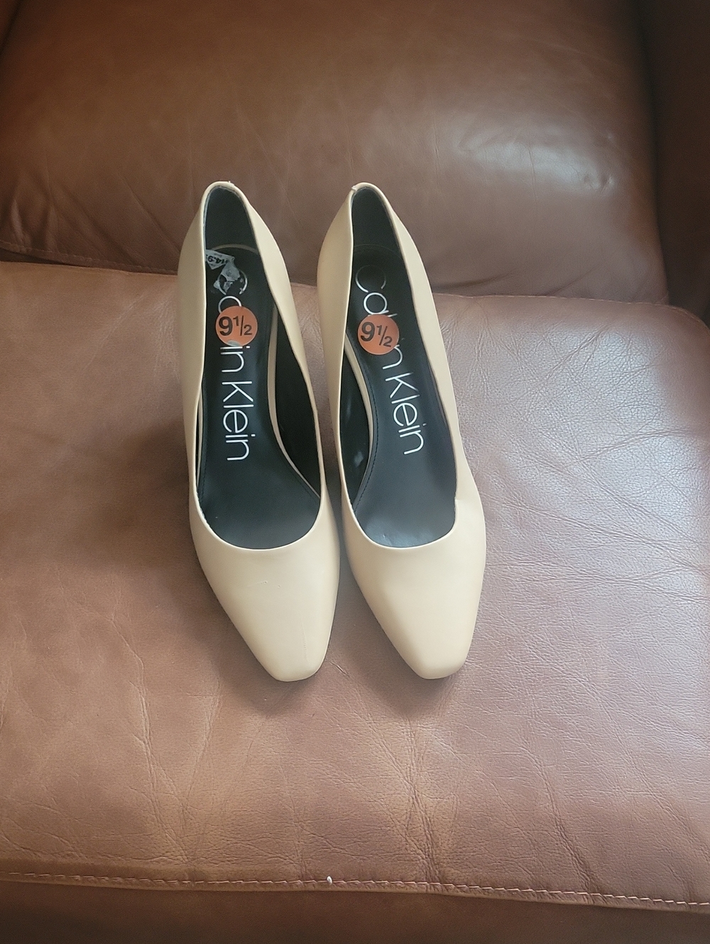 Calvin Klein Women's Nude Pointed Toe Pumps